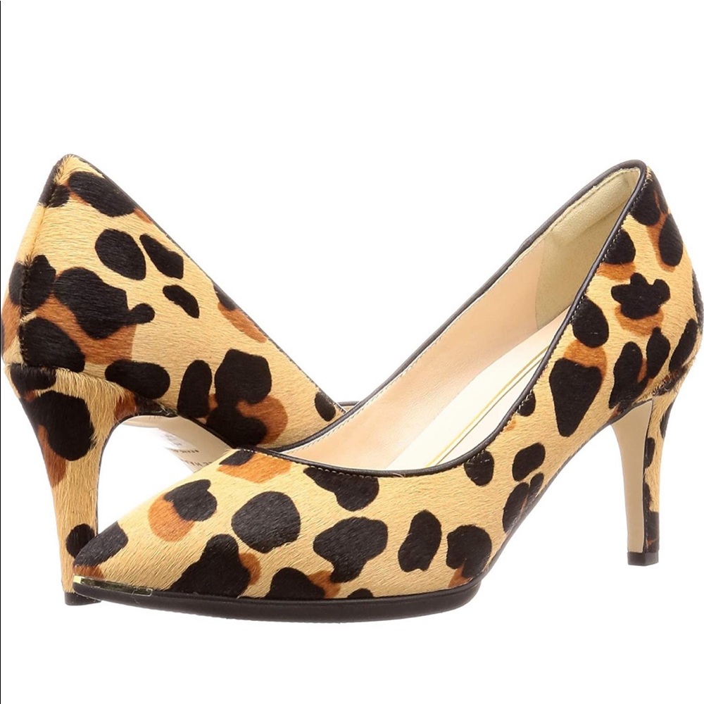 Cole Haan leopard print heels